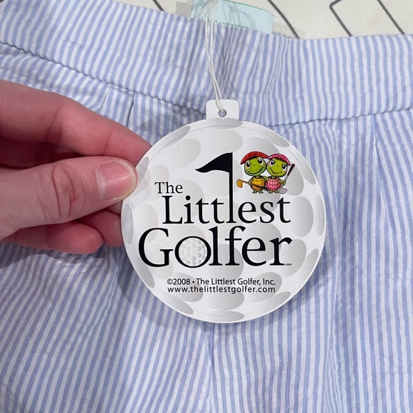 NWT The Littlest Golfer Seersucker Pants - Picture 4 of 13